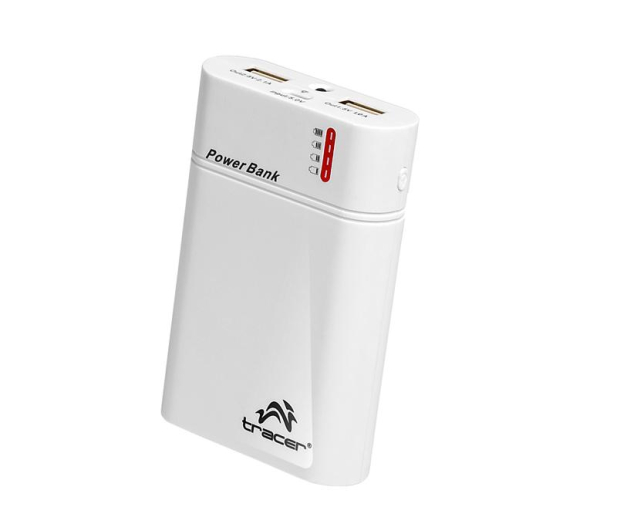 TRACER PowerBank Tracer 8400 mAh TRABAT44378 Bialy - 1392436 - zdjęcie